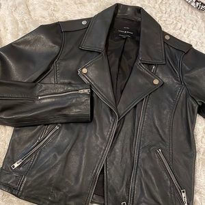 Lucky brand leather jacket barely used